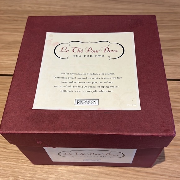 Restoration Hardware Tea for Two - Picture 3 of 4